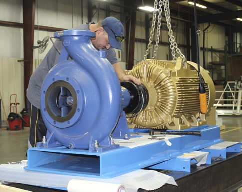 Alignment for Vertical Pump